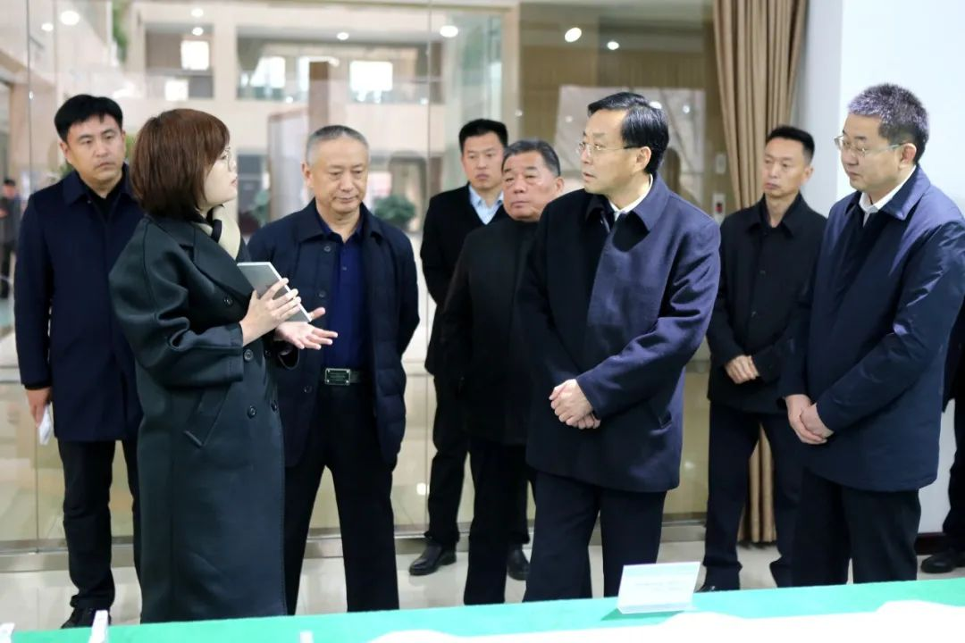 鄒平市委副書記、代市長張謙一行來山東三星集團調(diào)研