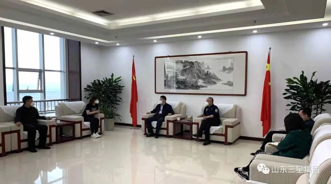 鄒平市委常委、宣傳部長(zhǎng)，副市長(zhǎng)商獻(xiàn)文到山東三星集團(tuán)調(diào)研疫情防控和生產(chǎn)經(jīng)營(yíng)情況