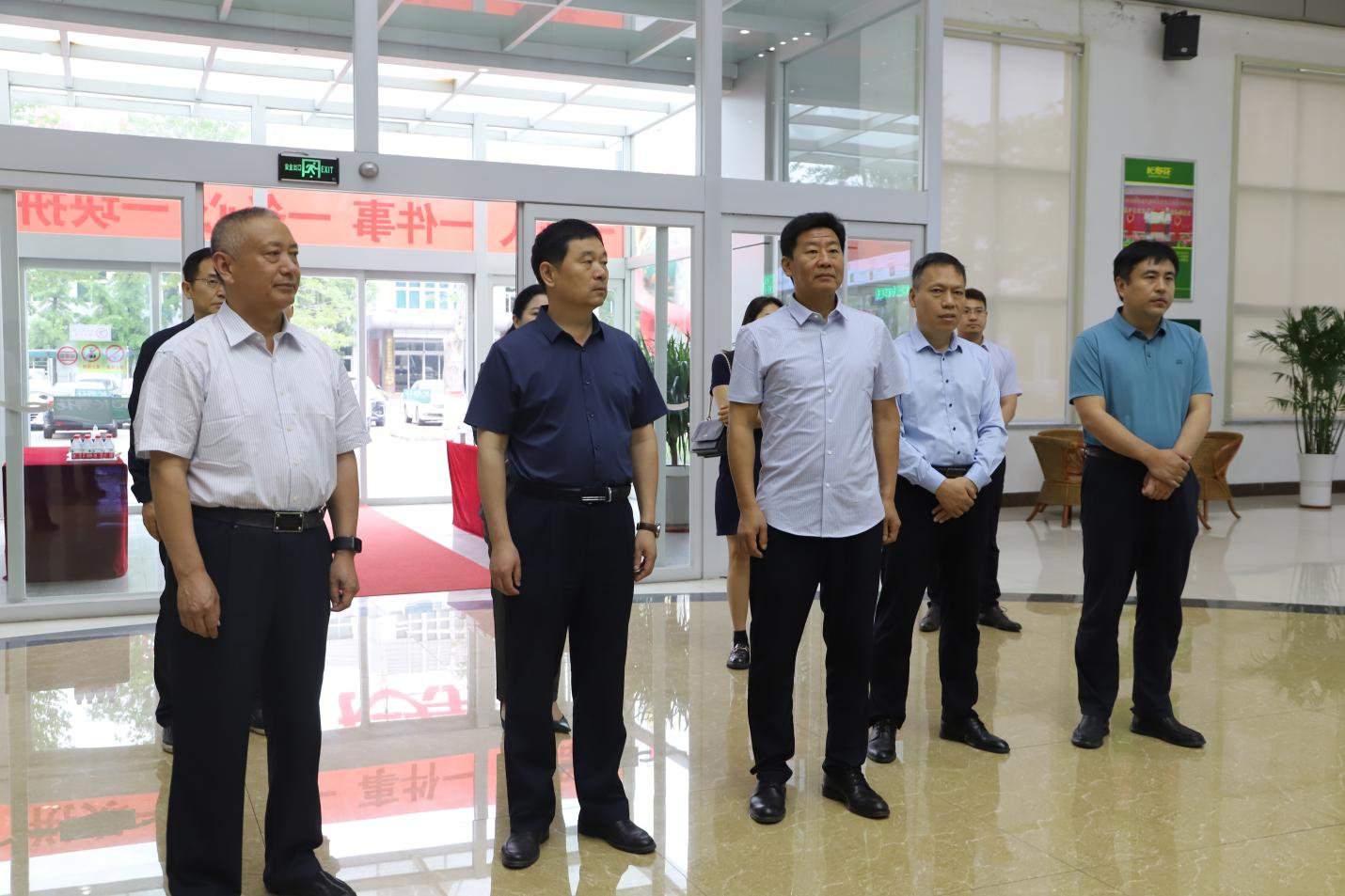 濟南市濟陽區(qū)政協考察團來山東三星集團考察