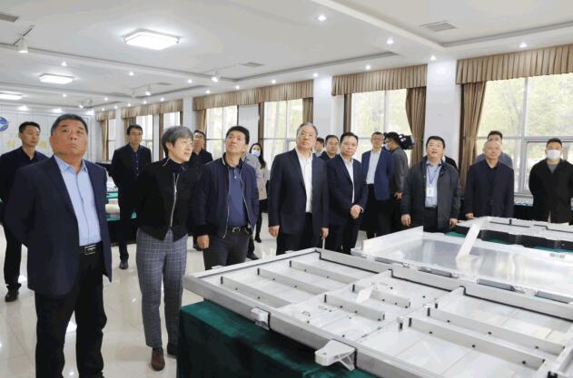 中國信達黨委委員、副總裁胡繼良一行來山東三星集團參觀調研